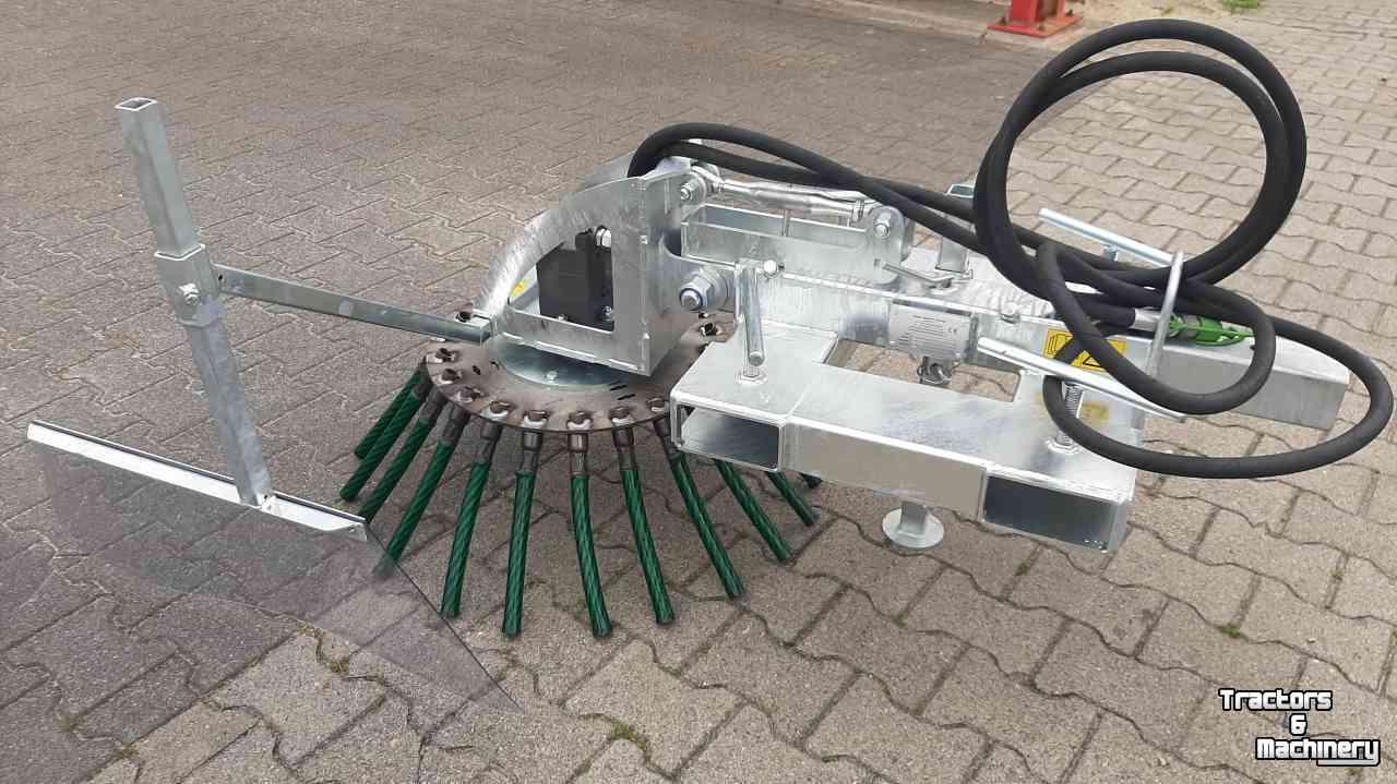 Désherbeuse à brosse rotative  VL Weed Brush onkruidborstel heftruck of shovel