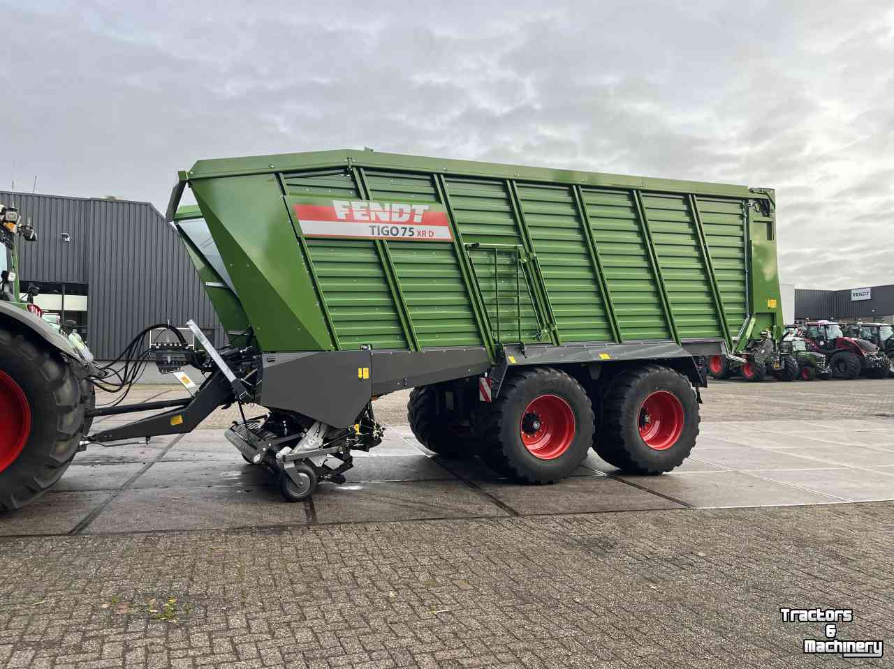 Autochargeuse Fendt Tigo 75 XR D