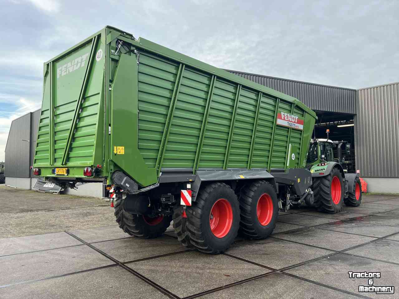 Autochargeuse Fendt Tigo 75 XR D