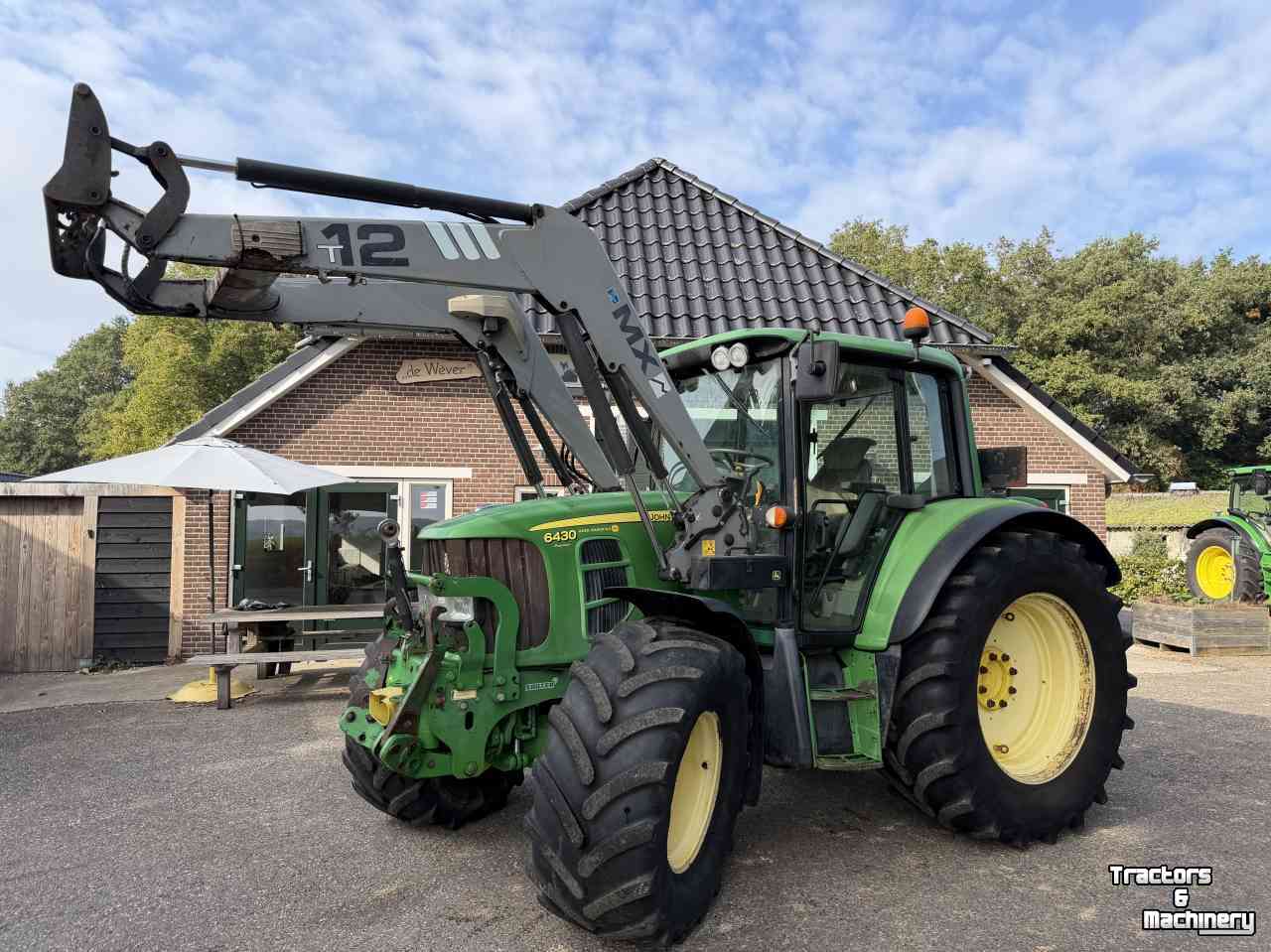 Tracteur John Deere 6430 Premium PQ FH+PTO+Frontlader