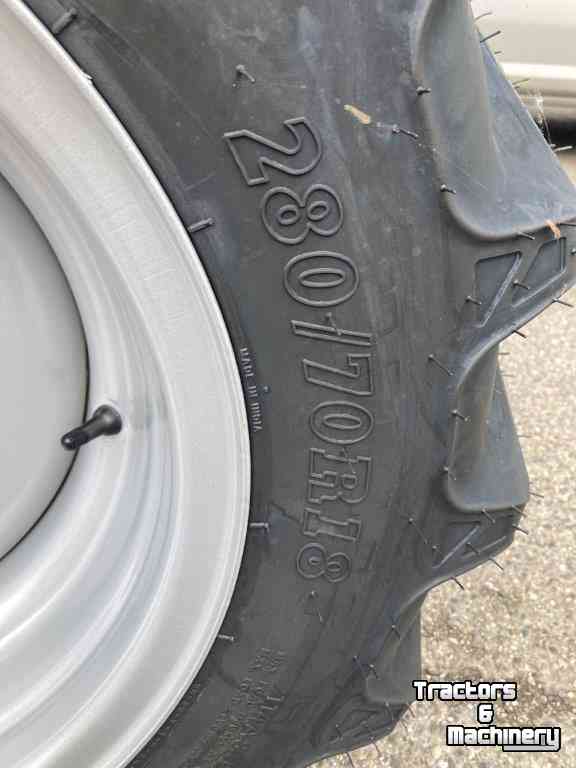 Tracteur pour horticulture Farmtrac FT 22 Mechanisch Zij schakeling