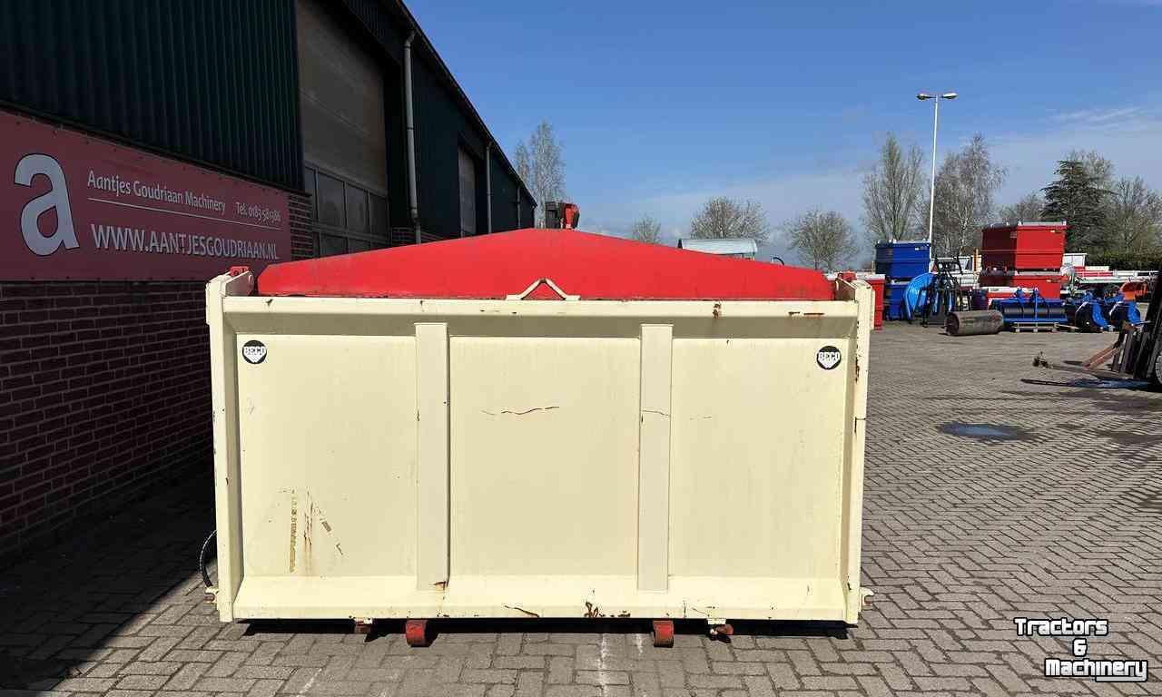 Système leve conteneur à bras Beco Haakarm Vloeistofcontainer met Kleppen