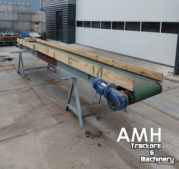 Convoyeur  5220X550 TRANSPORTBAND VLAKKE BAND FLAT BELT CONVEYOR BELT FLACHBAND FÖRDERBAND