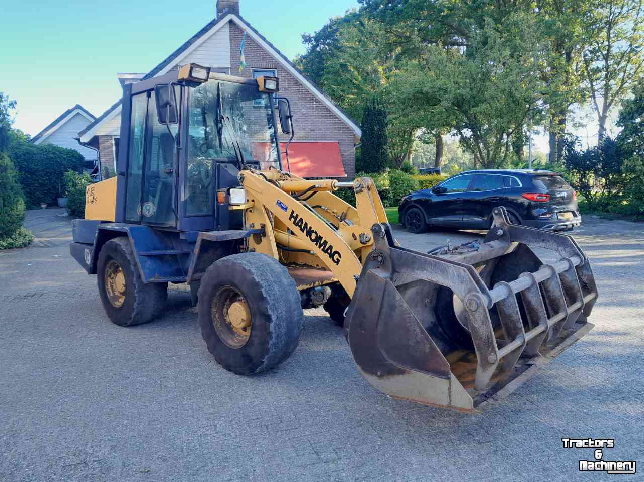 Chargeuse sur pneus Hanomag 15F