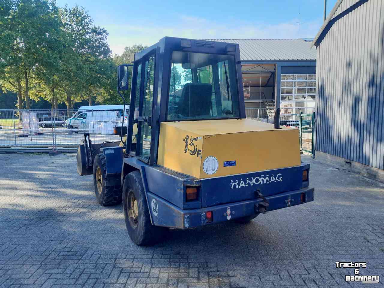 Chargeuse sur pneus Hanomag 15F