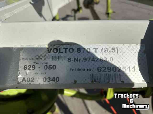 Faneur Claas claas volto 870T    (9.5)