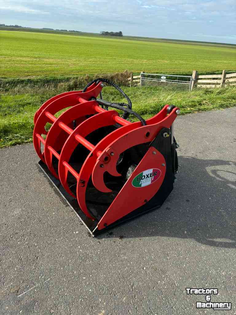 Bennes preneuse Boxer Pelikaanbak 1.20 overjarig ! Giant aanspan