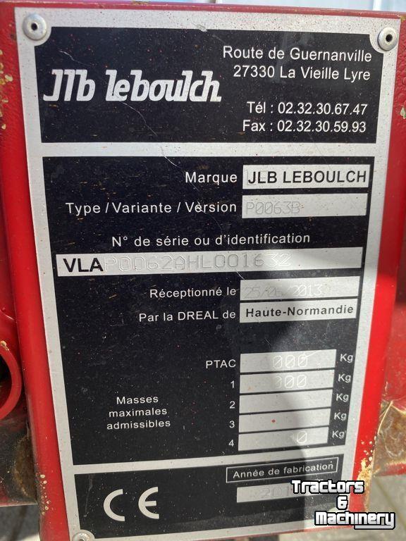 Remorque porte-machines Leboulch Oprijwagen