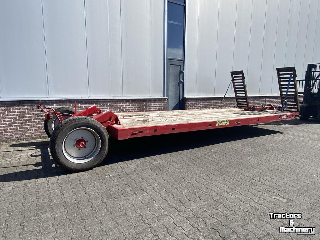 Remorque porte-machines Leboulch Oprijwagen