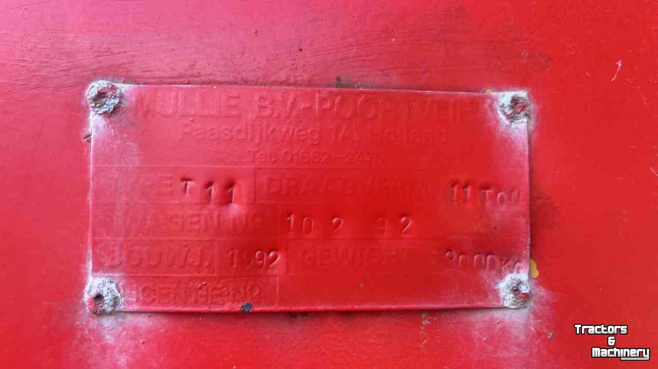 Benne agricole Mullie T 11