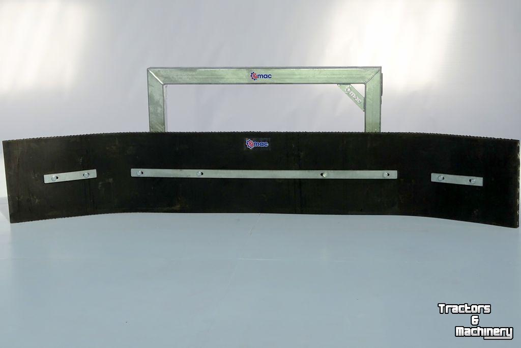 Rabot caoutchouc Qmac 180 SCHUIF VAST MERLO T/M 4 TON