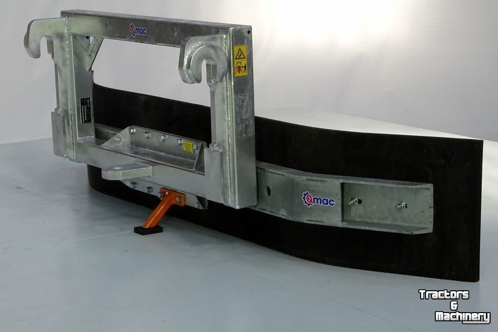 Rabot caoutchouc Qmac 180 SCHUIF VAST MERLO T/M 4 TON