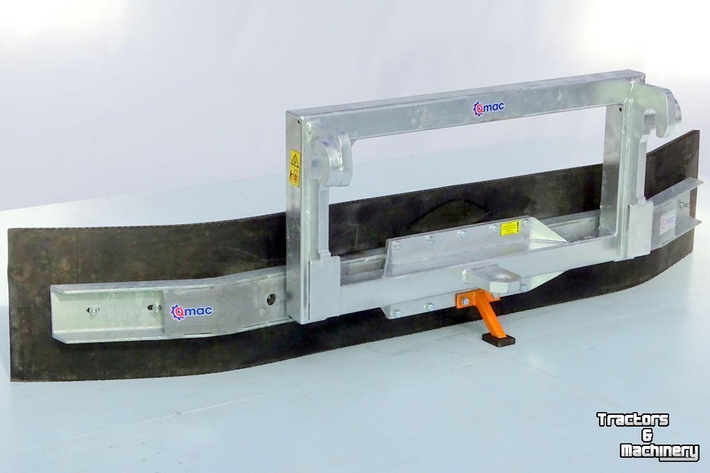 Rabot caoutchouc Qmac 180 SCHUIF VAST MERLO T/M 4 TON