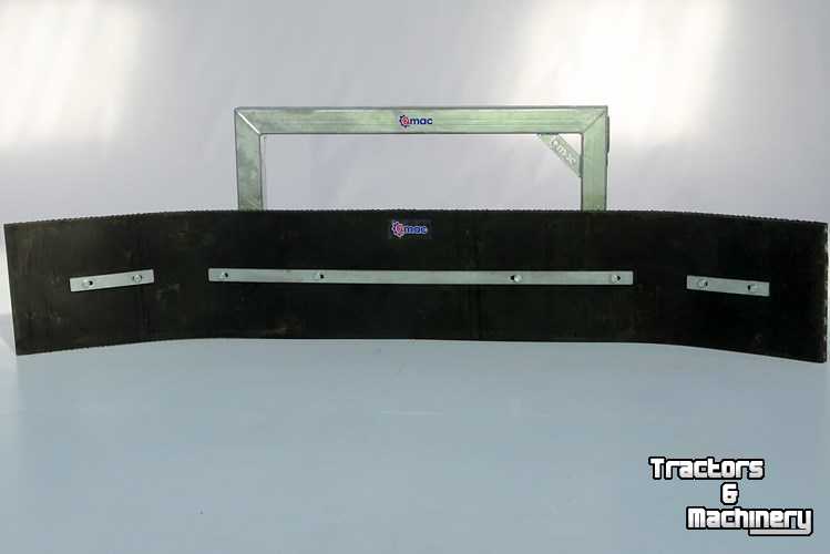 Autres pièces d’équipement et accessoires Qmac Modulo 1.80 mtr rubber egalisatiebord egalisatieschuif