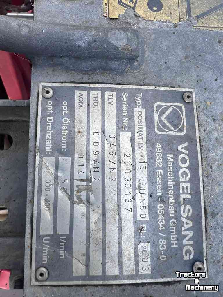 Injecteur de culture Evers Oldenburger 4,5 mtr