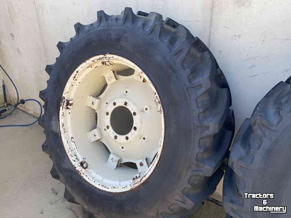 Roues, Pneus, Jantes, Barillets Jumelage Stomil 16.9-34 (420/85R34, R34, 34inch)