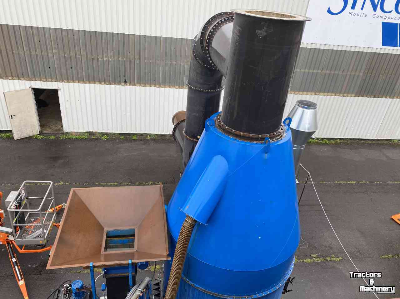 Système de ventilation d‘entrepot  Eco Masa, biomassa/hout stook, verwarmingsketel