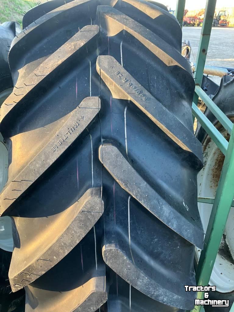 Roues, Pneus, Jantes, Barillets Jumelage Michelin Multibib 650-65r38 en 540-65r28