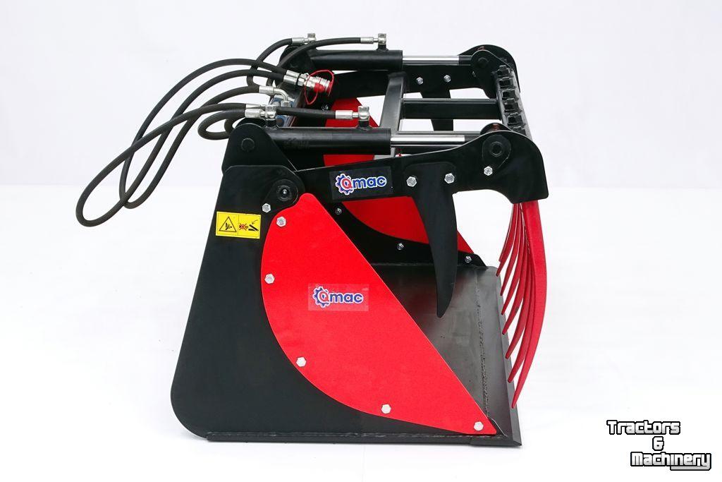 Benne à grappin / Fourche à grappin Qmac KROKODILLENBAK STD 1.60M EURO