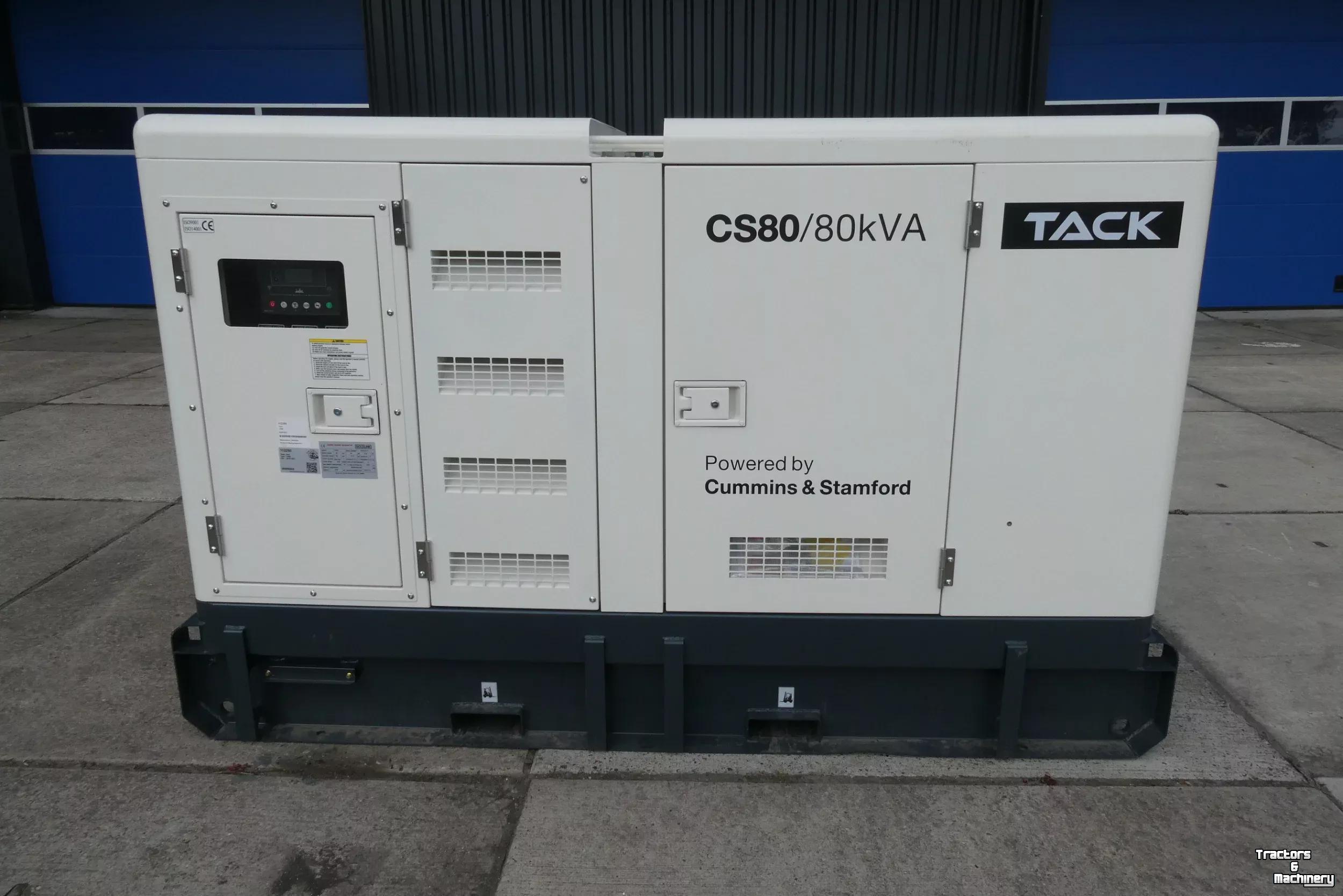 Groupes électrogènes Tack CS80