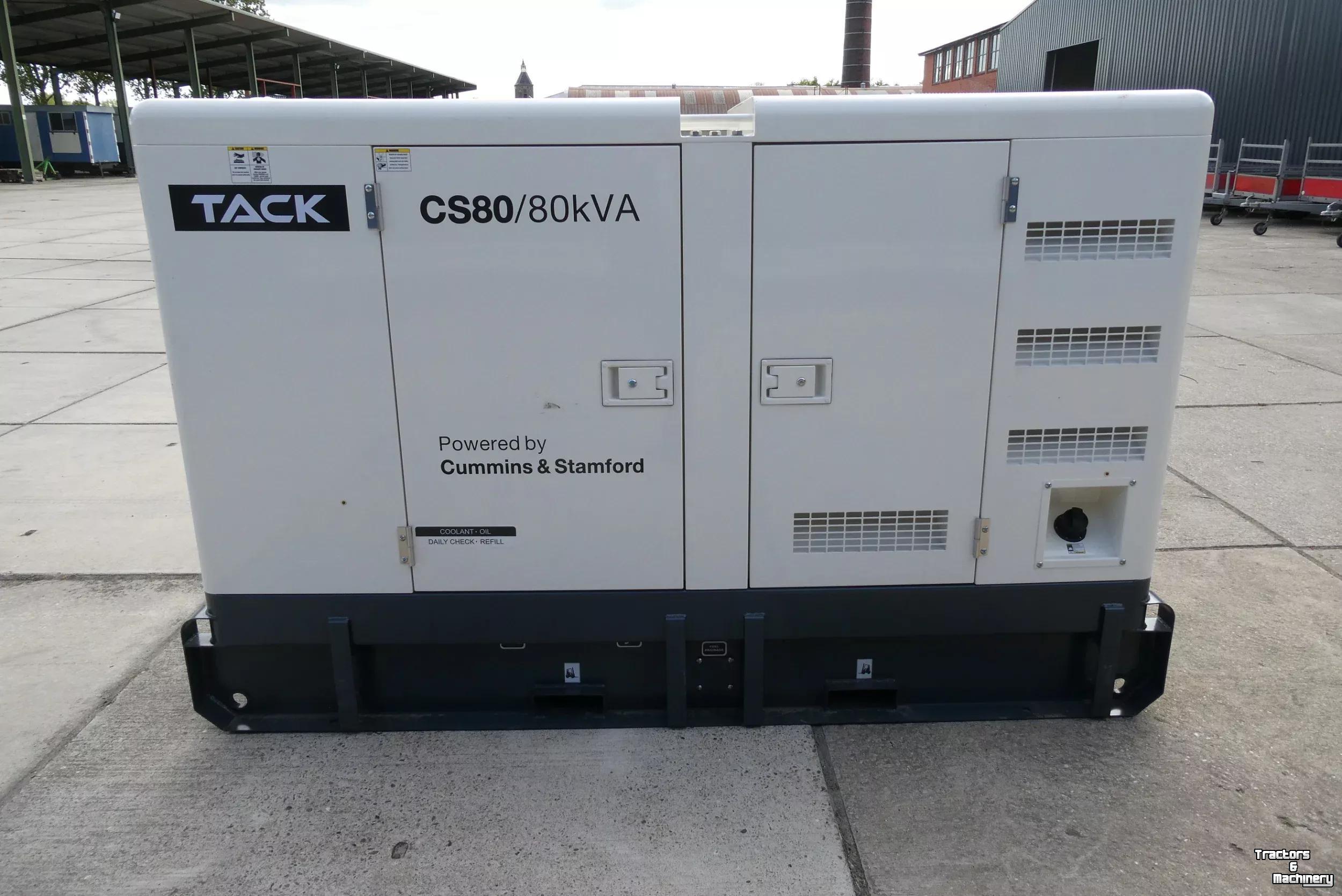 Groupes électrogènes Tack CS80
