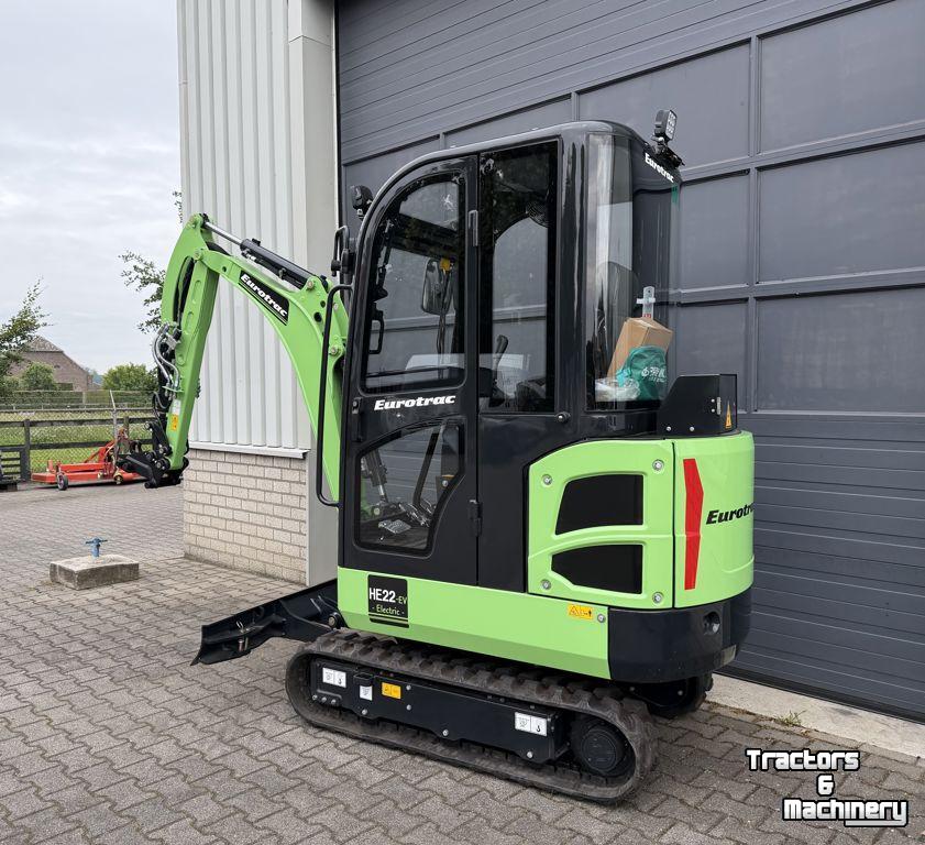 Pelleteuse Eurotrac HE22-EV minigraver