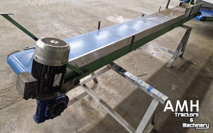 Convoyeur  4200X490 TRANSPORTBAND VLAKKE BAND FLAT BELT CONVEYOR BELT FLACHBAND FÖRDERBAND