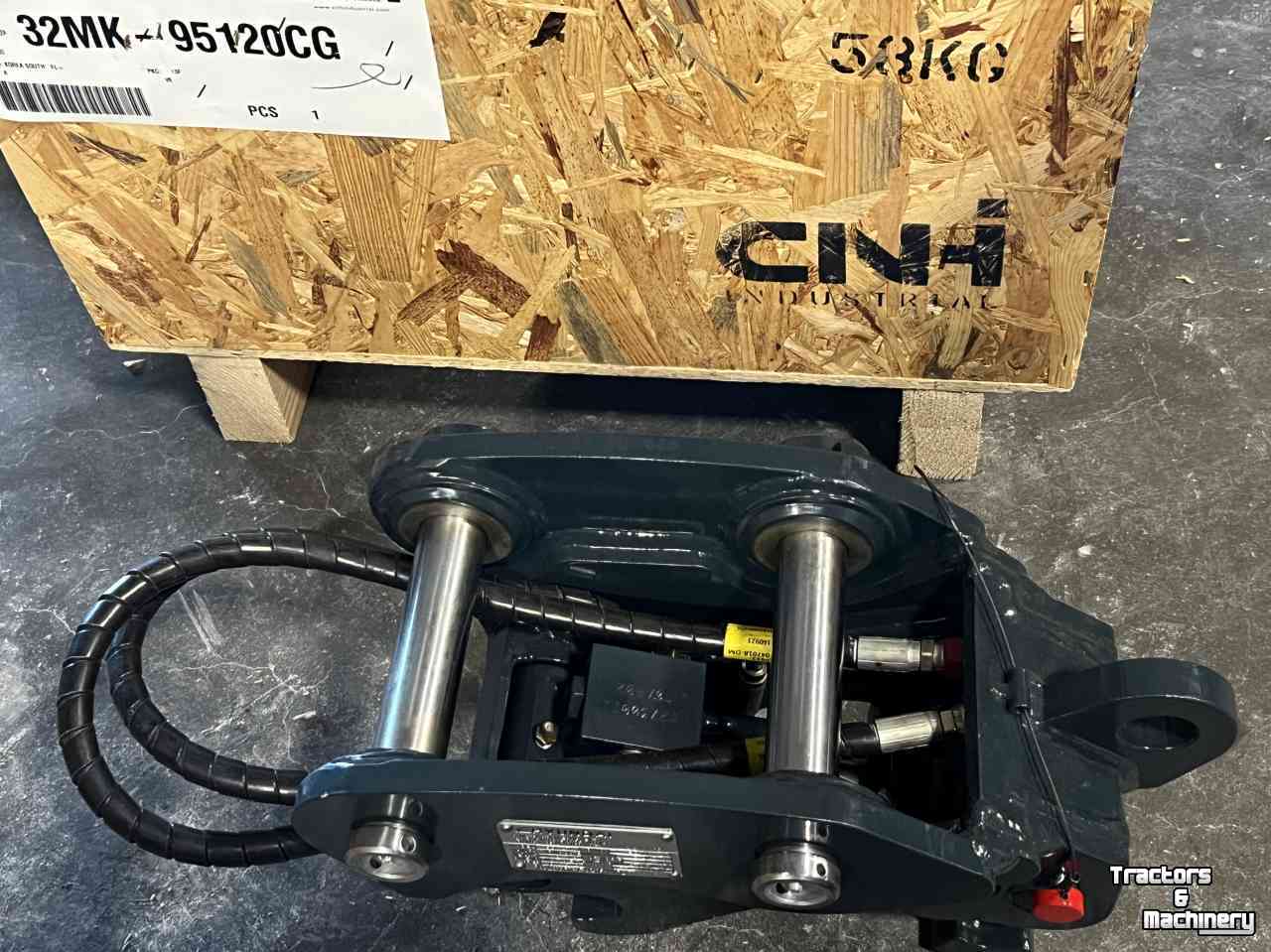 Mini pelleteuse Case Case CX30C New Holland E30C  Hydraulische Snelwissel - HYUNDAI HDQ27  Parts nr:32MK-95120CG