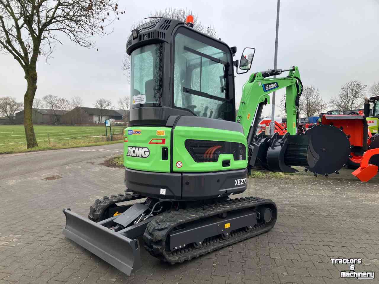 Pelles sur chenilles XCMG XE27CREV  electrische minigraver graafmachine