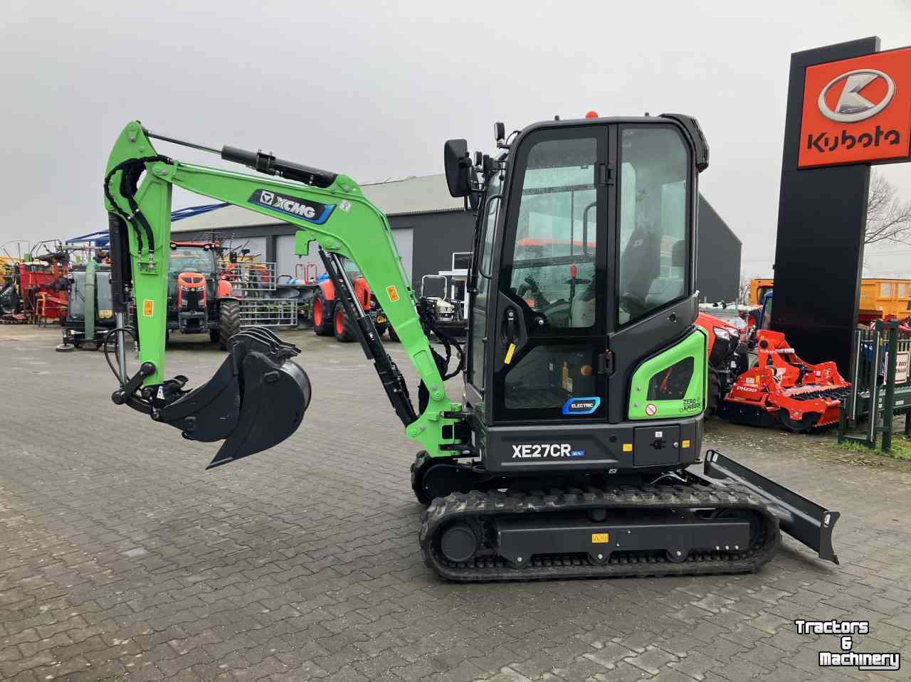 Pelles sur chenilles XCMG XE27CREV  electrische minigraver graafmachine