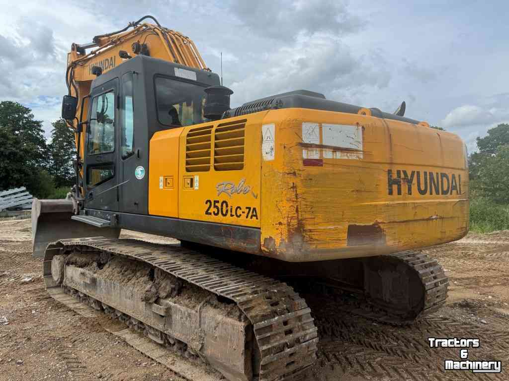 Pelles sur chenilles Hyundai 250-7A