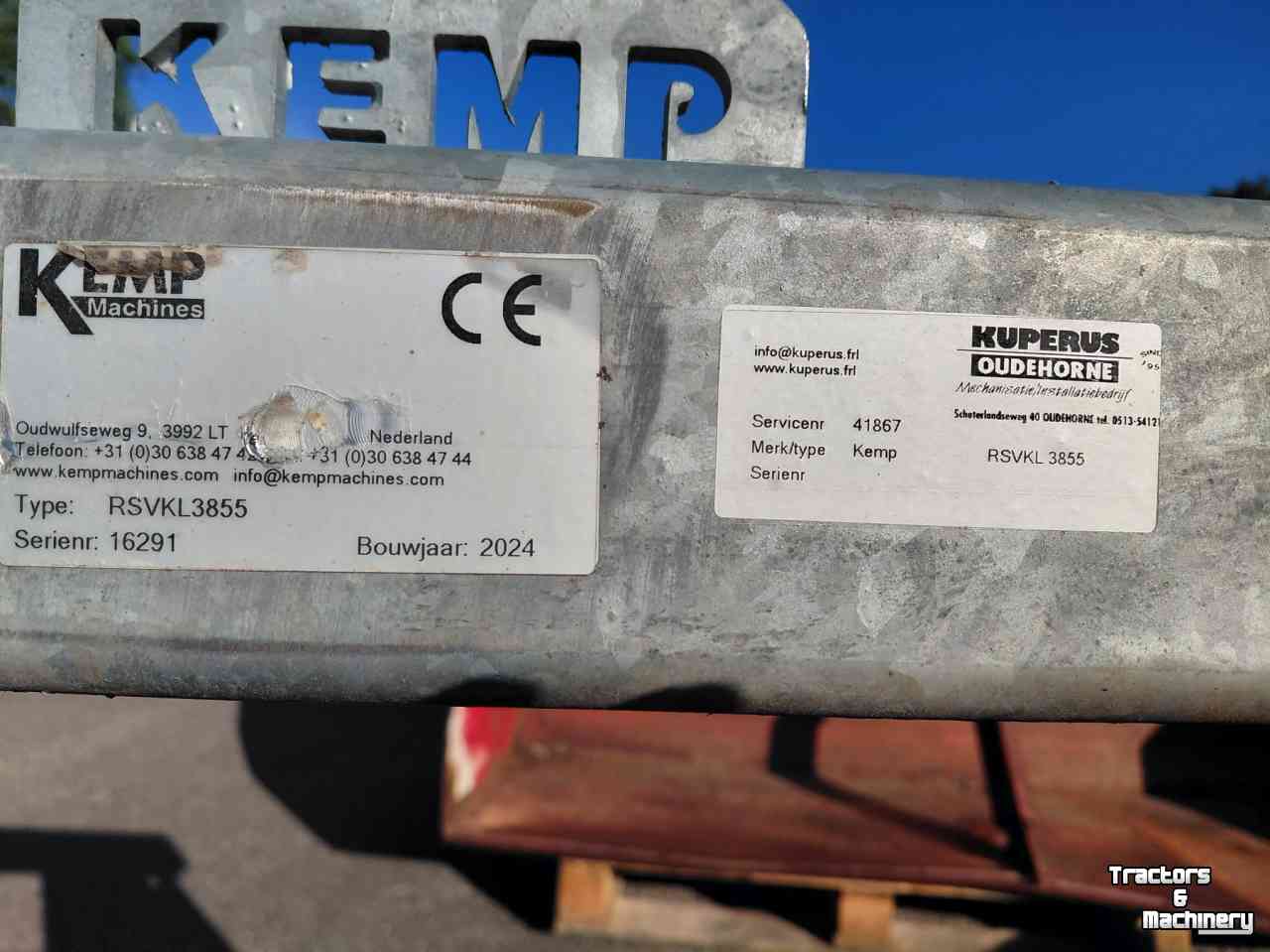 Panneau coulissant de fourrage Kemp RSVKL 3855