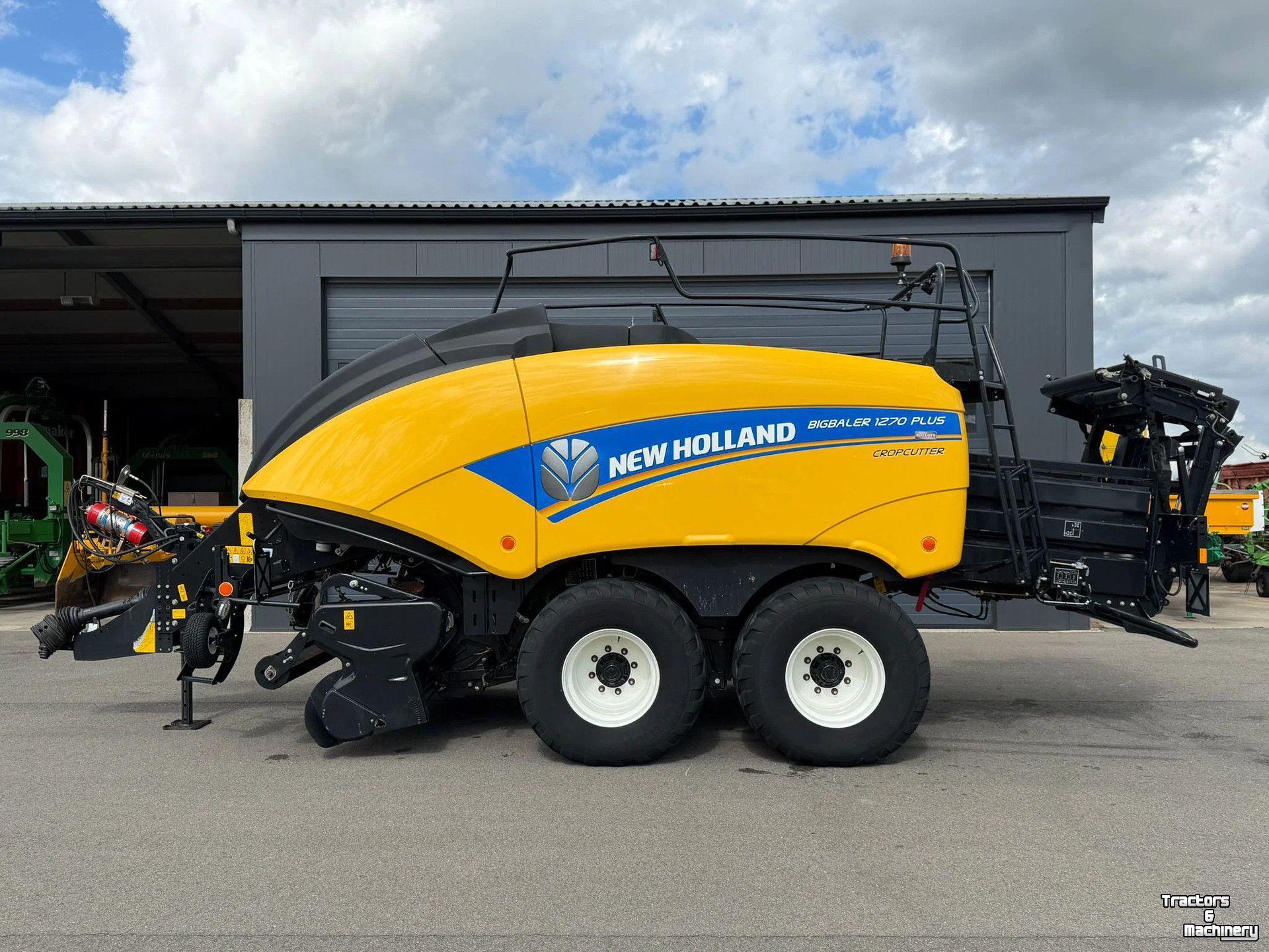 Presses New Holland BIGBALER 1270 PLUS BigBaler 1270 Plus CropCutter Vierkante balenpers