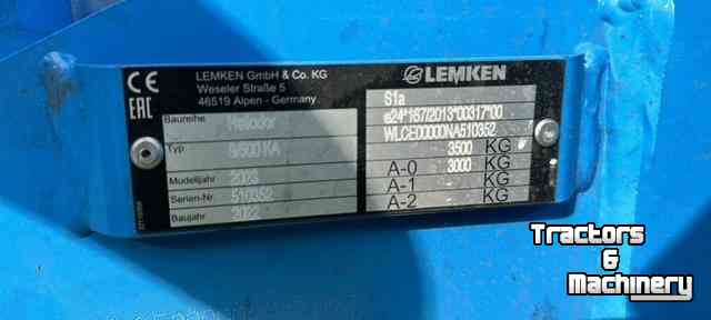 Déchaumeur à disques Lemken Heliodor 9/500KA