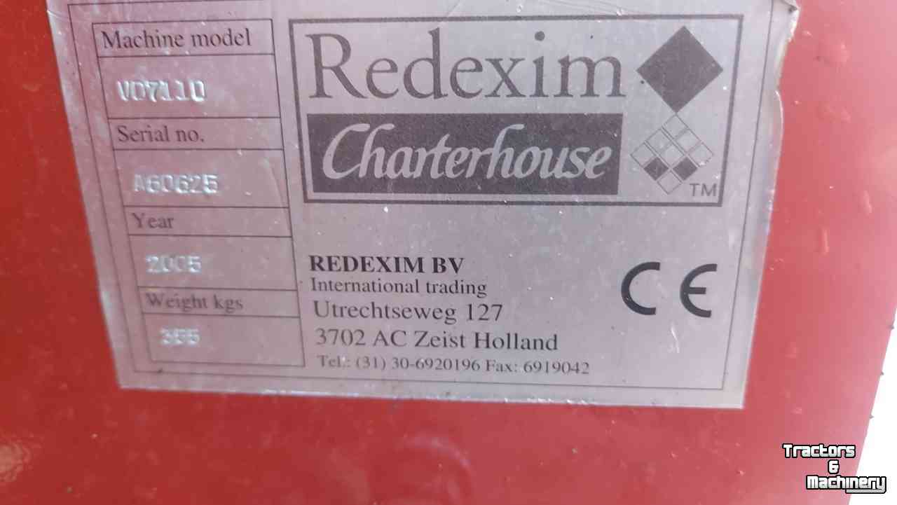 Aérateur de prairie Vertidrain Verti-Drain VD 7110 Beluchtingsmachine / Weidebeluchter