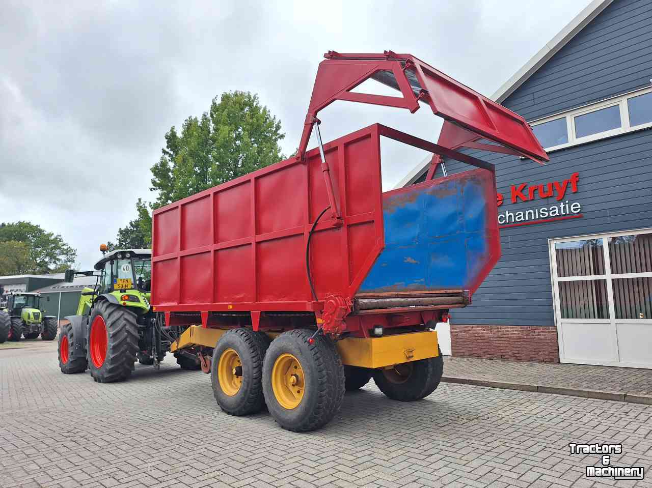 Benne agricole Schuitemaker UTW 560 silagewagen zelfbouw
