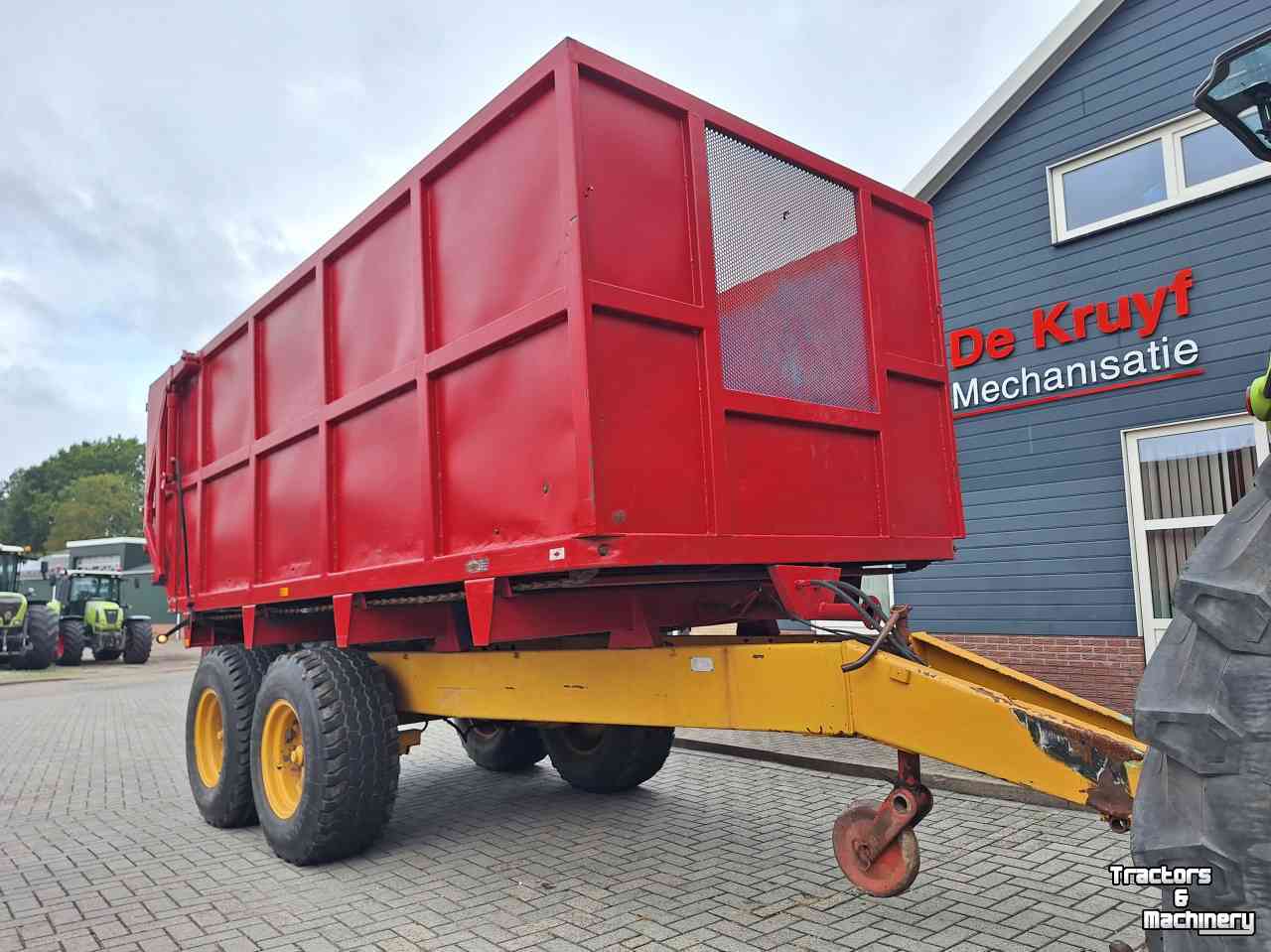 Benne agricole Schuitemaker UTW 560 silagewagen zelfbouw