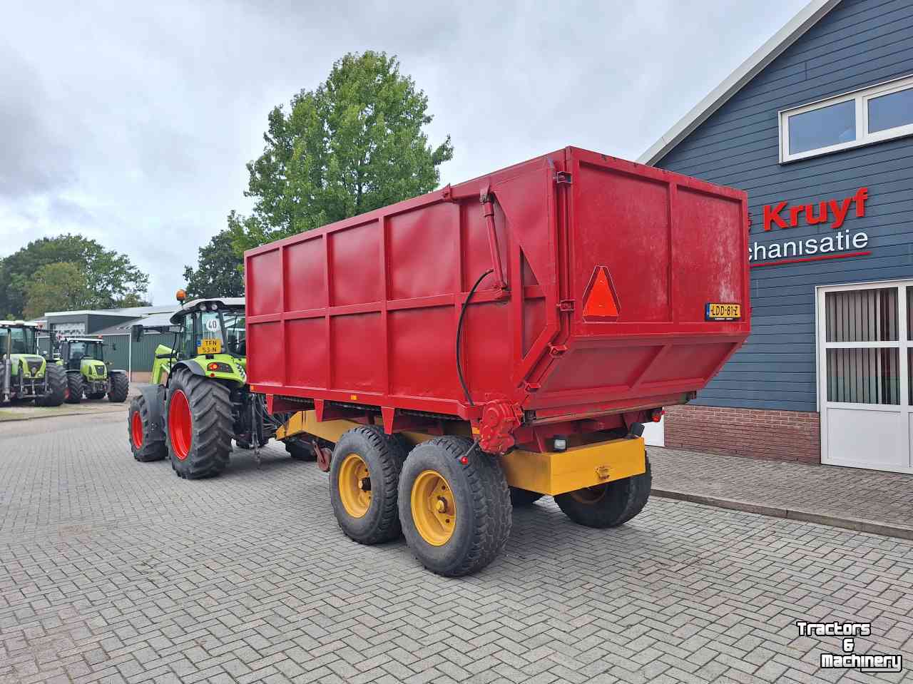 Benne agricole Schuitemaker UTW 560 silagewagen zelfbouw