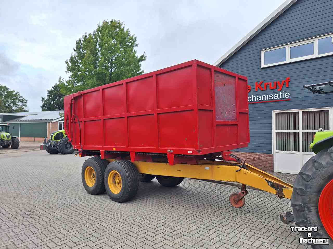 Benne agricole Schuitemaker UTW 560 silagewagen zelfbouw