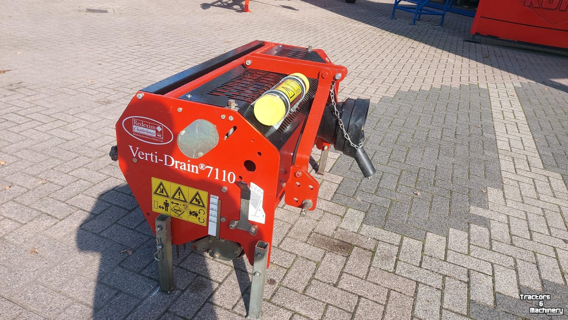 Aérateur de prairie Vertidrain  VD 7110 + AFTAKAS