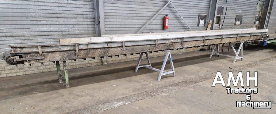 Convoyeur élévateur  9900X520 OPVOERBAND ELEVATORBAND ELEVATOR BELT FÖRDERBAND STEIGBAND