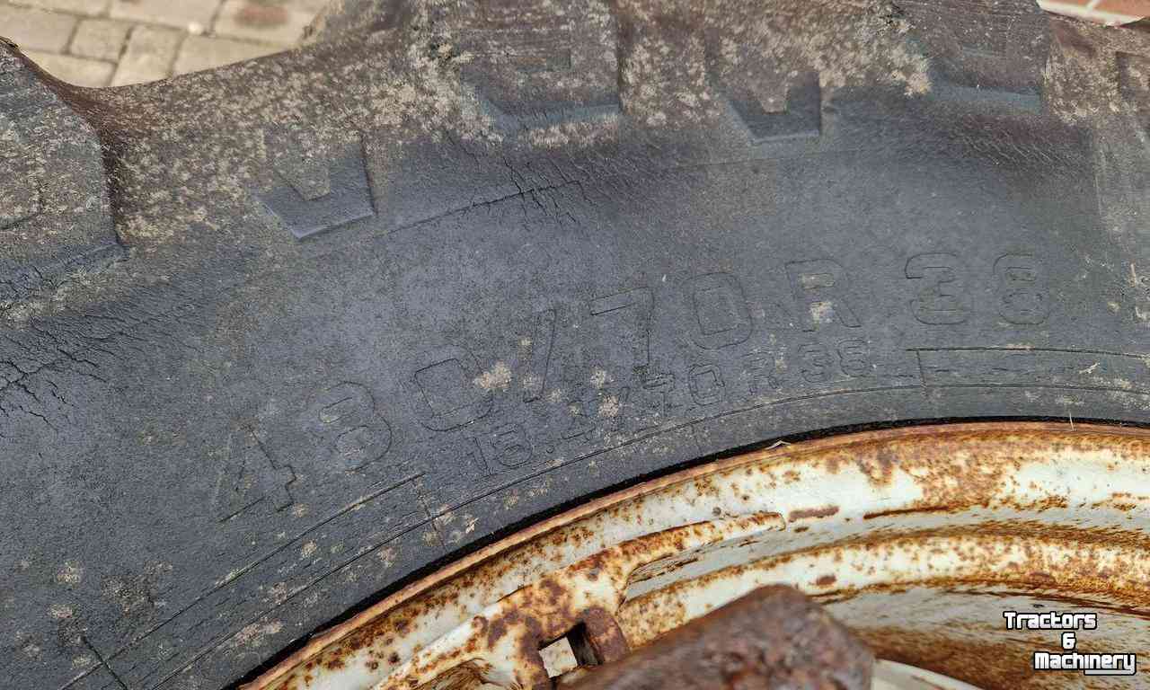 Roues, Pneus, Jantes, Barillets Jumelage  480/70/38R Set dubbellucht 40%