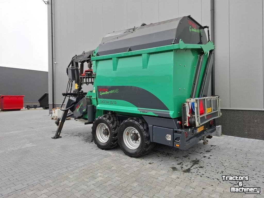 Déchiqueteuse de bois Greentec Cheetah 30/13 combi