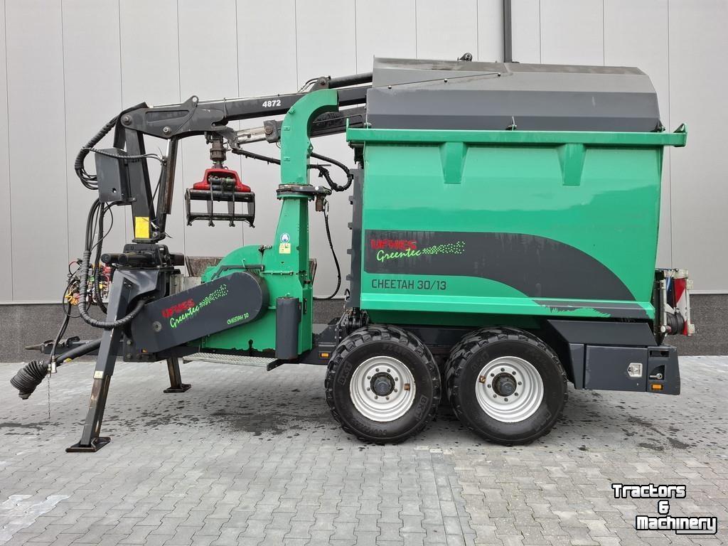 Déchiqueteuse de bois Greentec Cheetah 30/13 combi