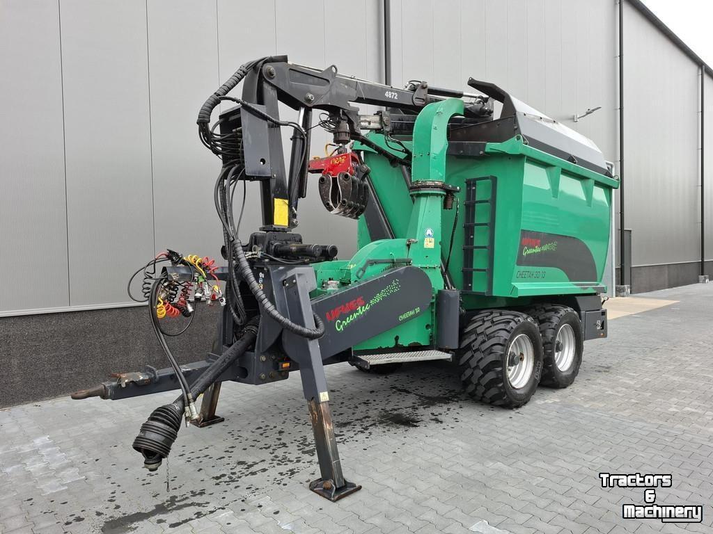 Déchiqueteuse de bois Greentec Cheetah 30/13 combi