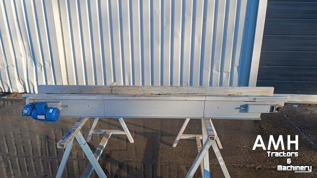 Convoyeur  Vlakke band 2420 X 250 TRANSPORTBAND VLAKKE BAND FLAT BELT CONVEYOR BELT FLACHBAND FÖRDERBAND