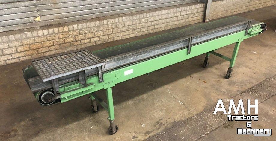 Convoyeur  3680X515 TRANSPORTBAND VLAKKE BAND FLAT BELT CONVEYOR BELT FLACHBAND FÖRDERBAND