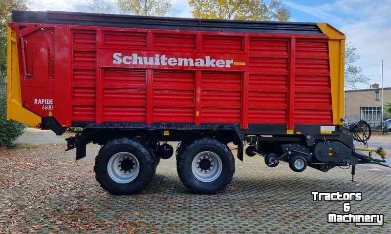Autochargeuse Schuitemaker Rapide 6600W Opraapwagen Silagewagen