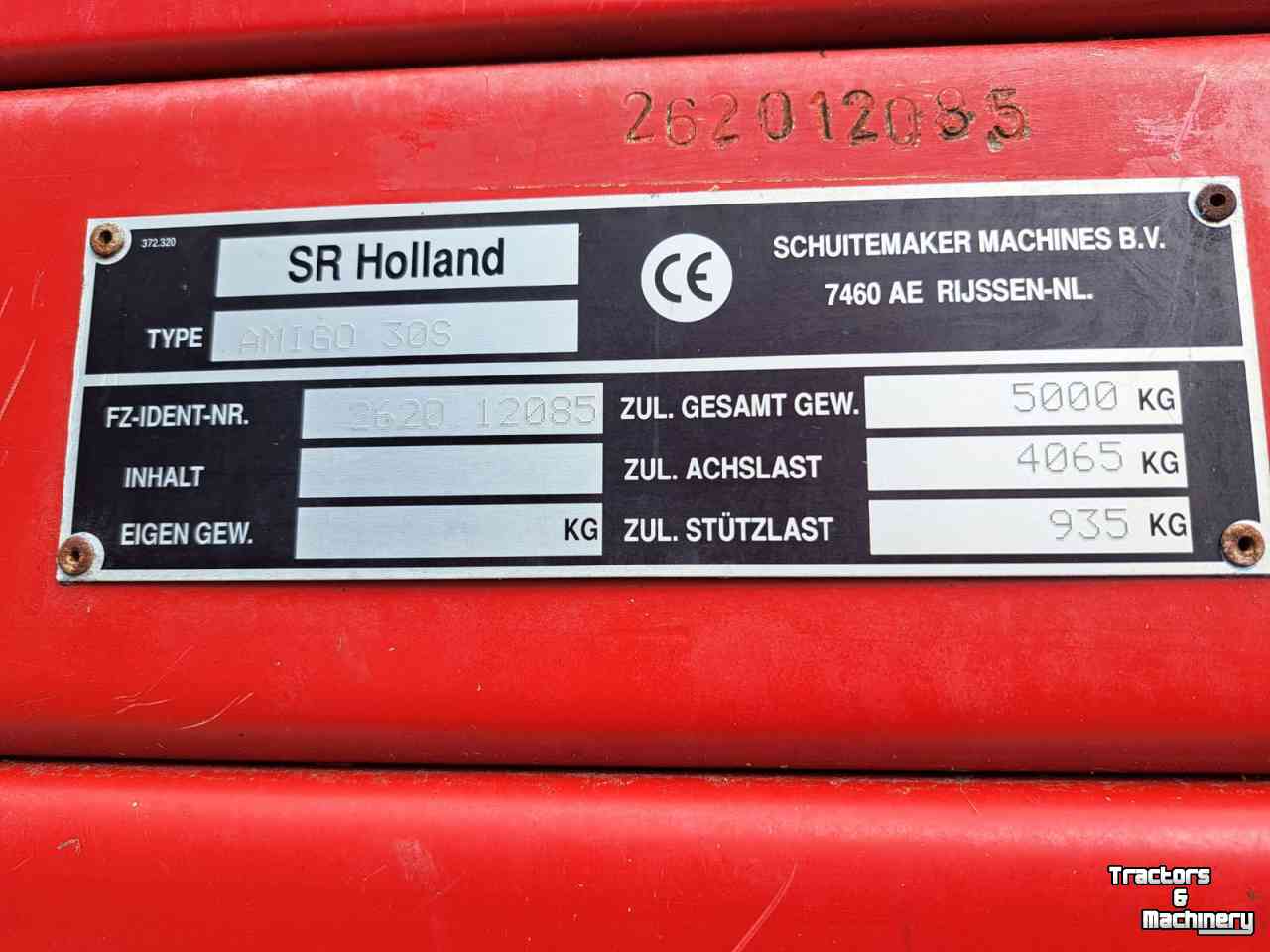 Distributeur de fourrage en bloc Schuitemaker Amigo 30S