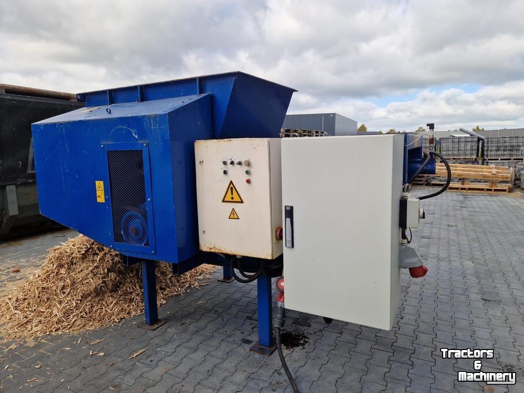 Broyeur de bois  Bleu Single Shaft Shredder